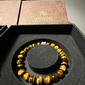 Aurum Brothers Tiger Eye Bracelet